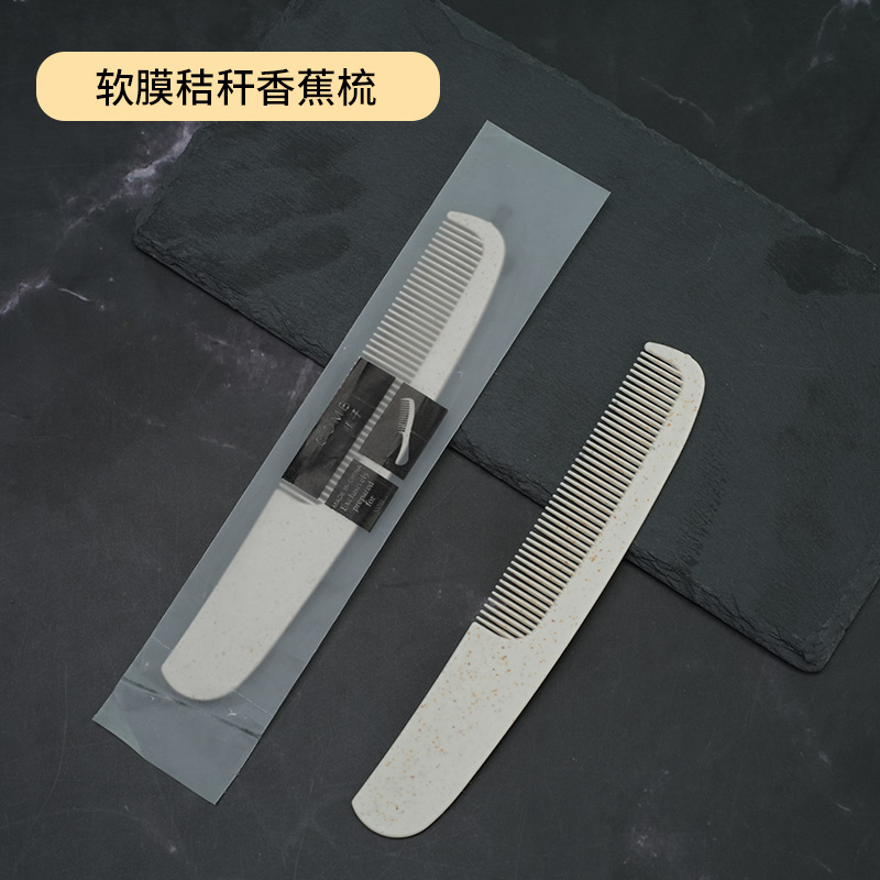 Pein desechable especial del hotel para llevar con usted envasado independiente para habitaciones peinado de barra larga peinado plástico