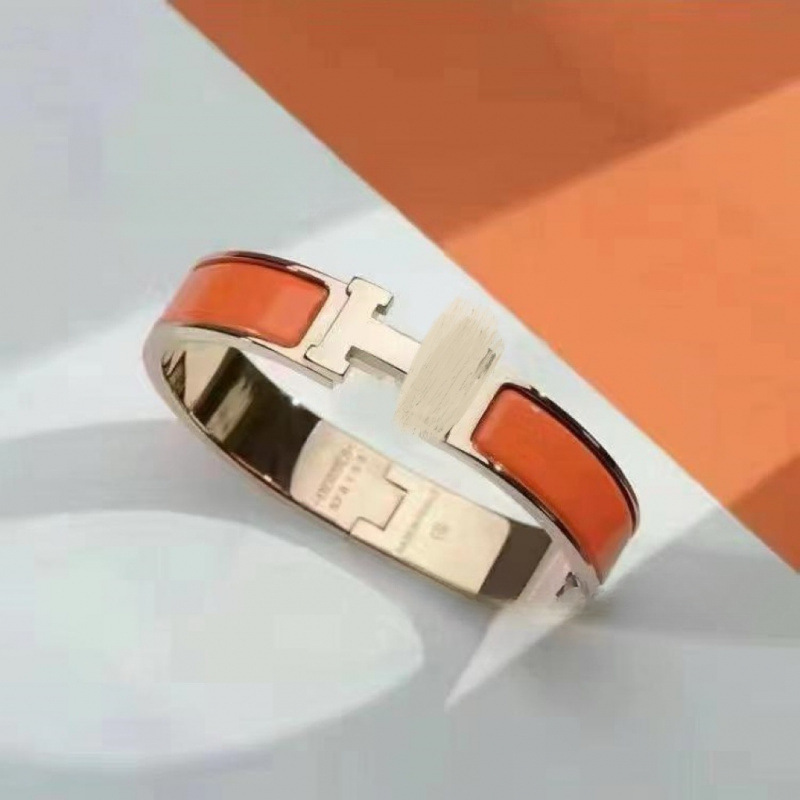 Golden orange bracelet, pink gold