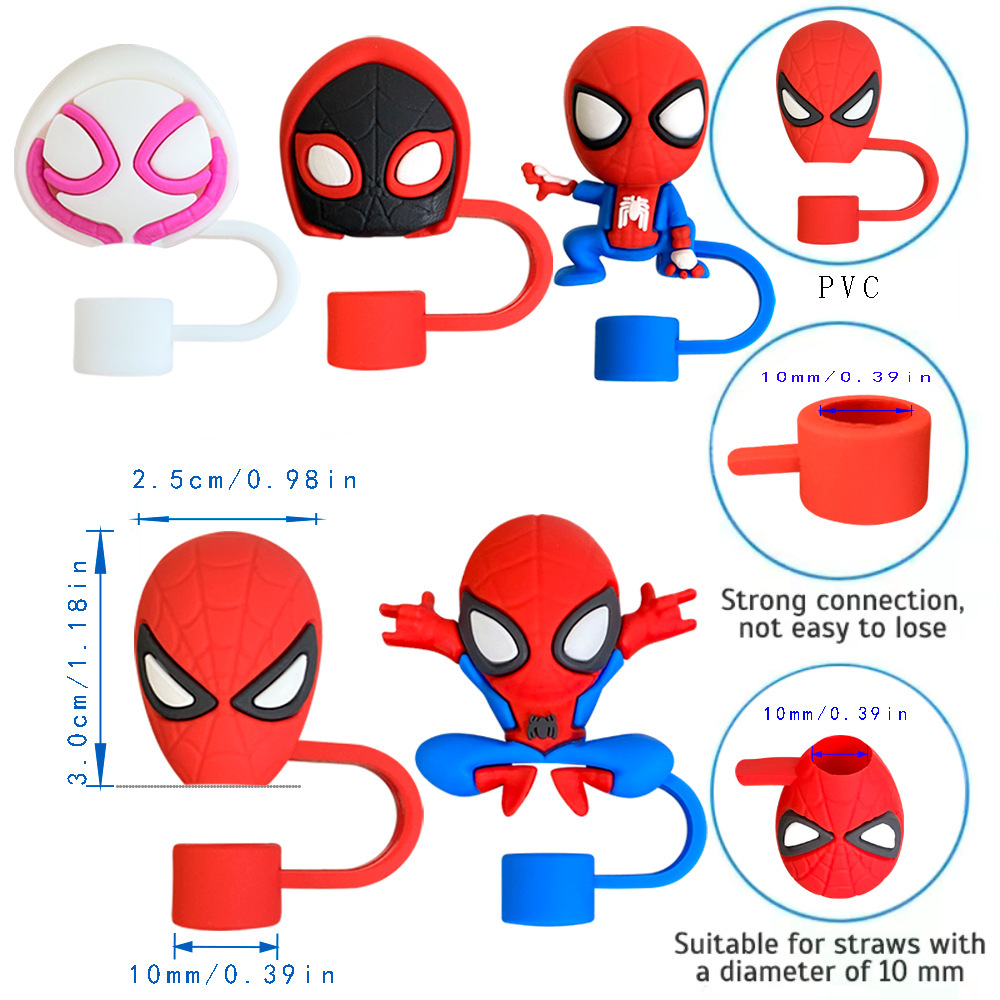 Tapa de pajita de 10mm Tapa de aislamiento transfronterizo Taza de hielo Taza de agua Stanley Stanley Tapa de pajita a prueba de polvo de PVC