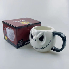 Creative Jack ceramic cup ins high-looking niche mug personalized birthday gift funny cartoon water cup