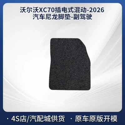 Car Floor Mats Nylon – Modelə uyğun ayaqaltı - black-5mm-total-thickness-fabric-wrapped-edge-passenger-seat-nylon-carpet