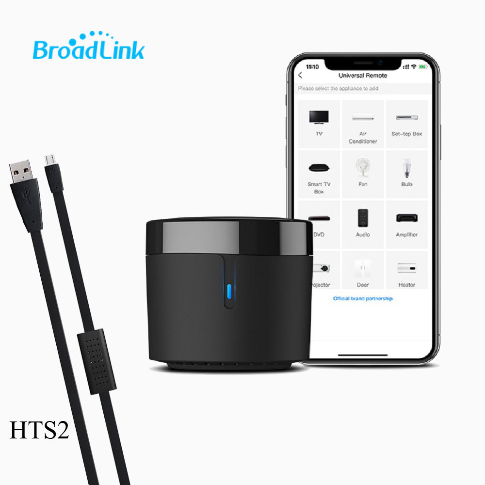Broadlink博联RM4 mini+HST2智能红外遥控APP控制Alexa/Google