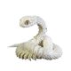 3D Printing Snake Viper Whole Body Joint Movable Three-dimensional Cross-border Hot Selling Stall Luminous Model Ornaments with Snake Eggs