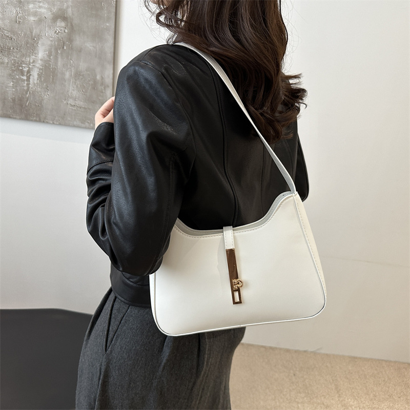 Este año, la textura popular ins zhong nicho bolso de mujer 2024, nuevo estilo coreano de moda personalidad, bolso de hombro universal