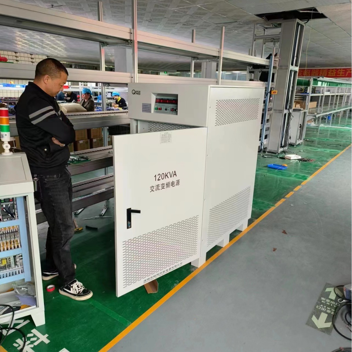 ŷ����˹120KVA��Ƶ��Դ������ݸ�紵��Ͳ��Ʒ�����120V 60HZ