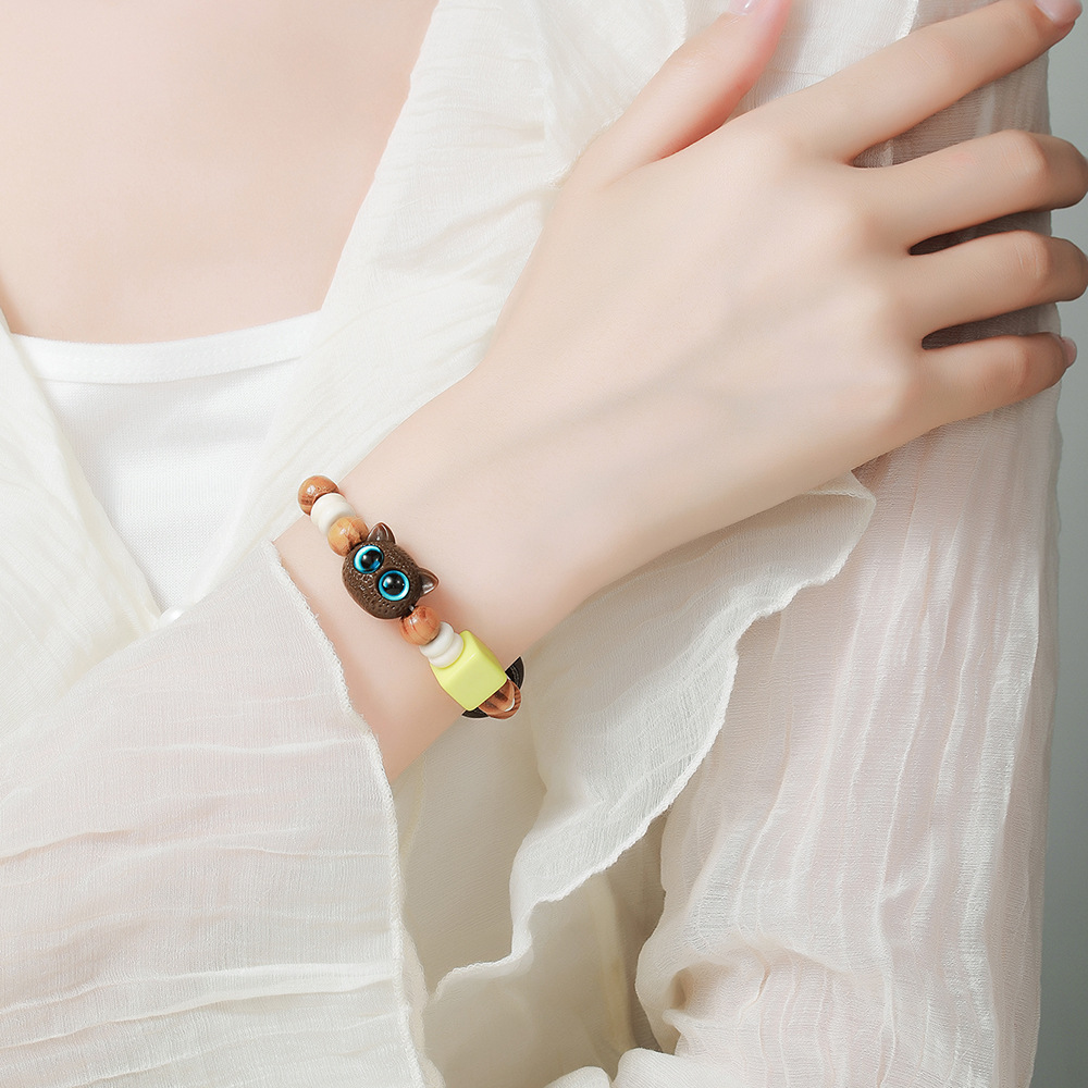 Retro cute beaded bracelet