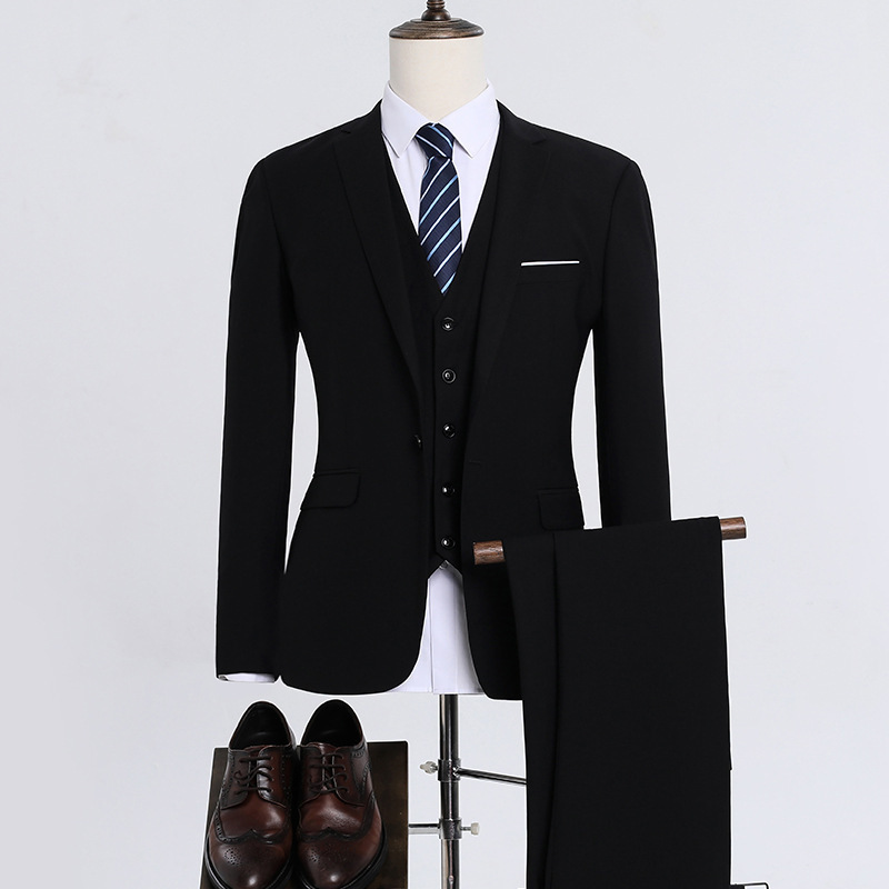 New Suit Formal Wear Men's Korean Style Work Korean Style Slim Fit Suit suit Group Suit Dress Best Man Dress Business New Suit Formal Wear Men's Korean Style Work Korean Style Slim Fit Suit suit Group Suit Dress Best Man Dress Business
