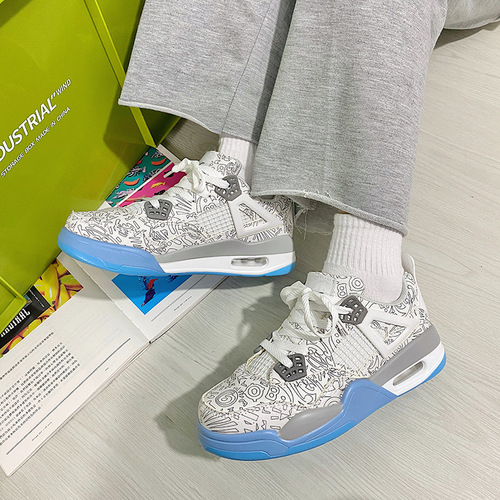 Shoes for women ins trendy cushion running shoes  new ulzzang Hong Kong style versatile casual sports dad shoes for women