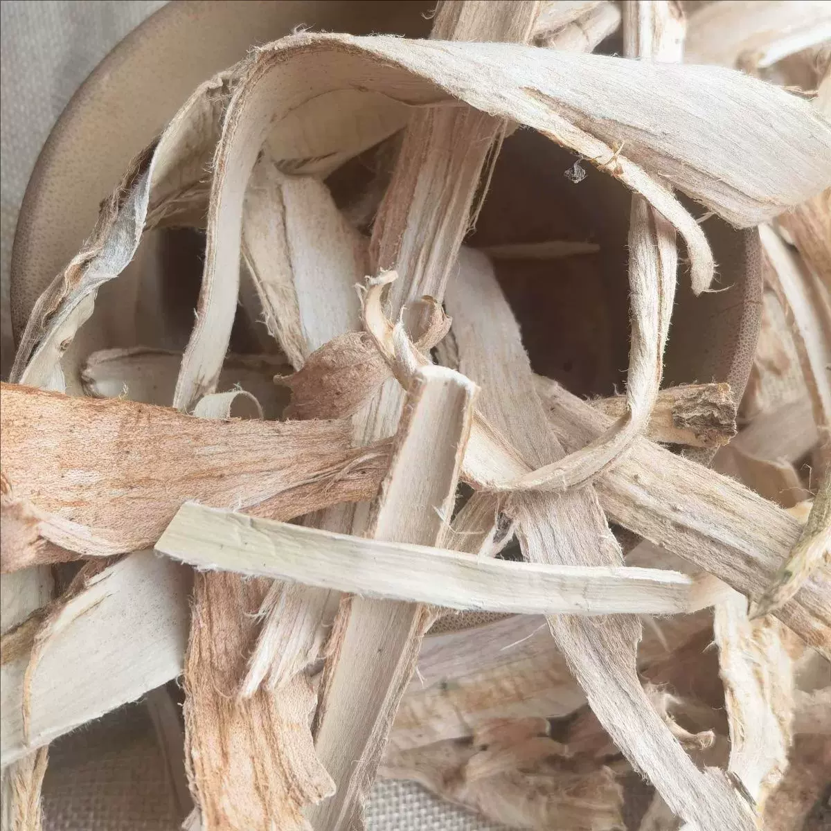 榆树皮中药材榆白皮500克去老皮当季新货天然增稠剂  榆白皮刨花