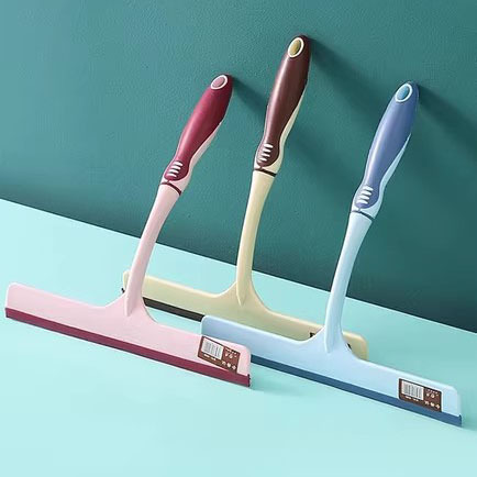 New Glass Cleaner Telescopic Glass Brush Long Handle Household Cleaning Double-Sided Window Cleaner Scraper for High-Rise Building Window Cleaning