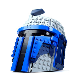 Zitianyoubuild Moc: C9001 Helmet Bust (with Stand) from Mo
