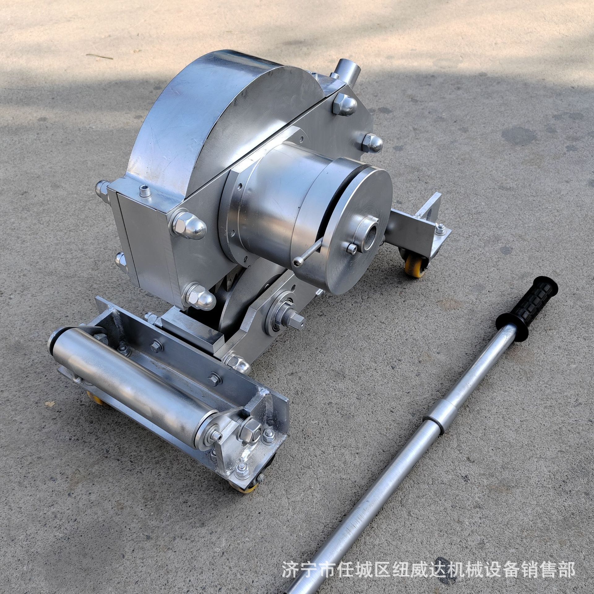 SCB6K便携式钢丝绳芯输送带切割机纽威达手动钢丝皮带切割机