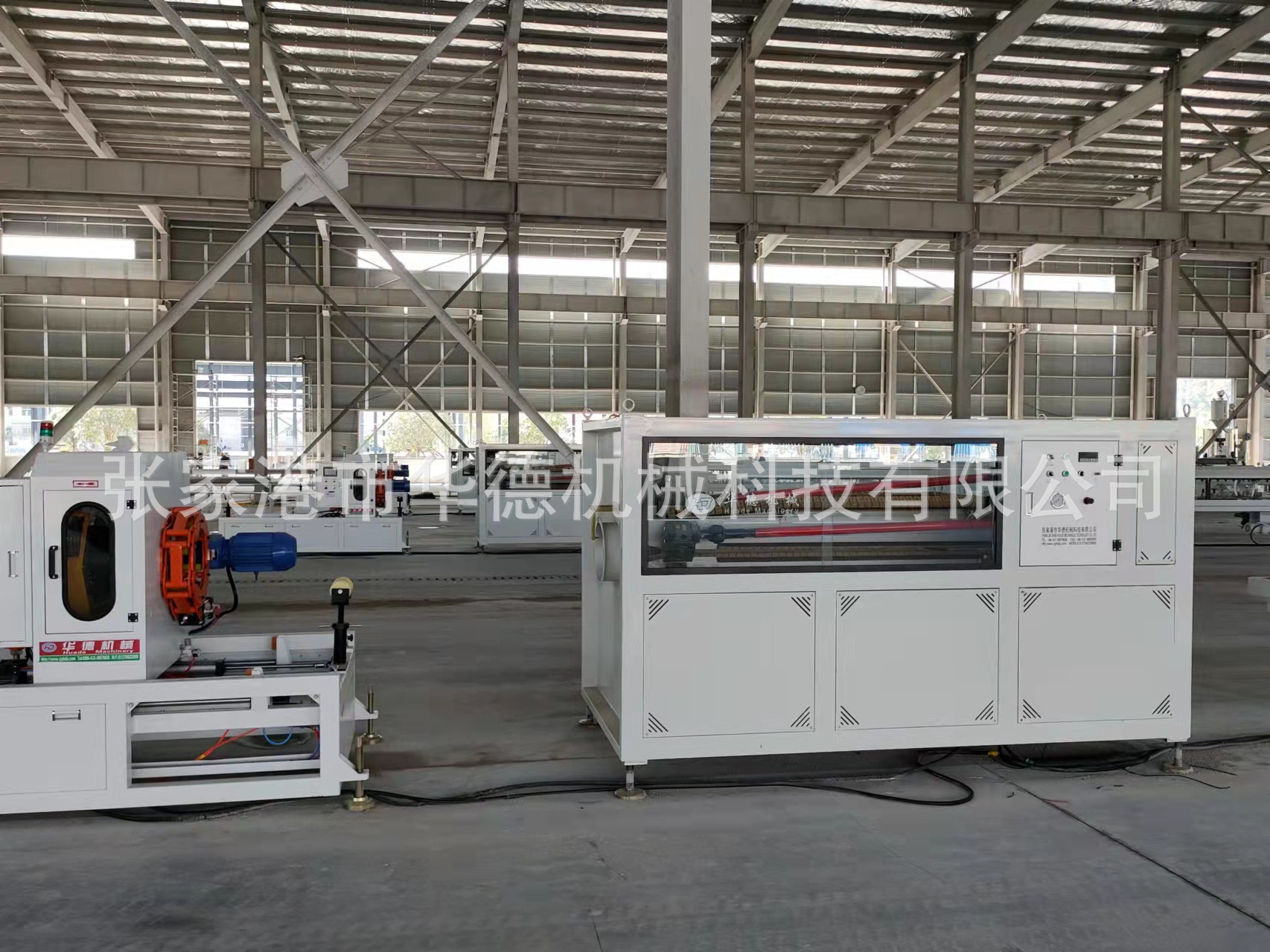 HDPE water supply mining pipe extruder HDPE water supply mining pipe extruder