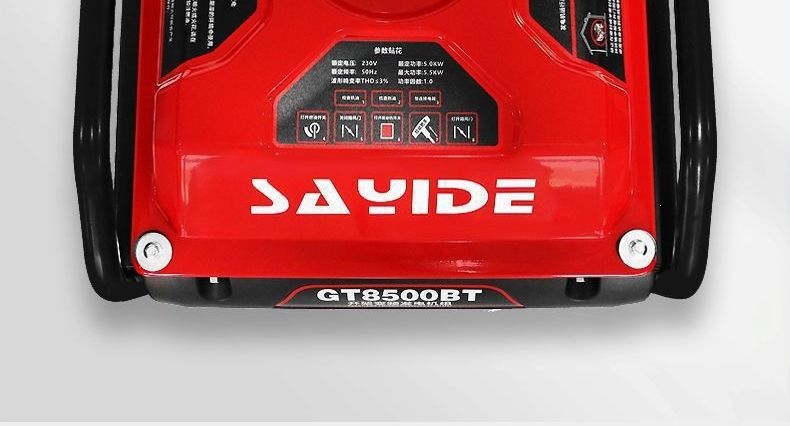 Digital variable frequency gasoline generator 220v small household high-power outdoor construction portable generator for stalls Amazon