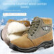 Northeast Cold-proof Wool Boots Winter Big-head Cotton Shoes Men's Thickened Fleece-lined One-piece Snow Boots Warm-keeping Shoes