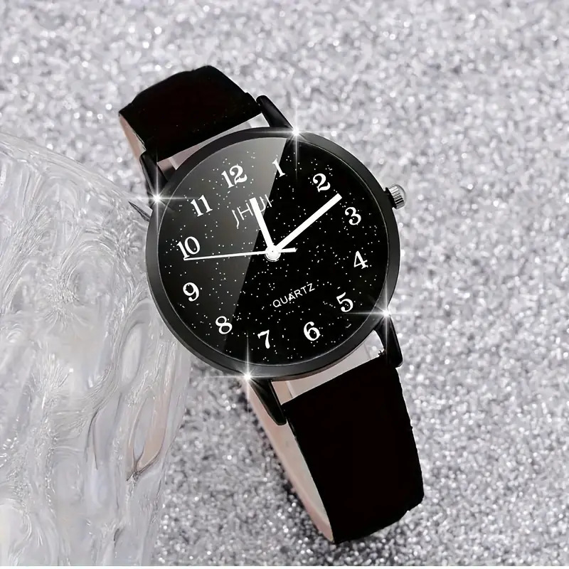 Foreign Trade Explosions Fashion Digital Frosted Women's Watch Women's Watch Women's Watch Belt Quartz Watch Student Watch