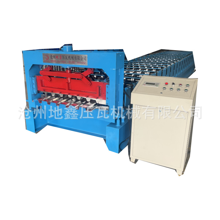 冷弯成型设备750型楼承板设备镀锌板设备楼承板压瓦机