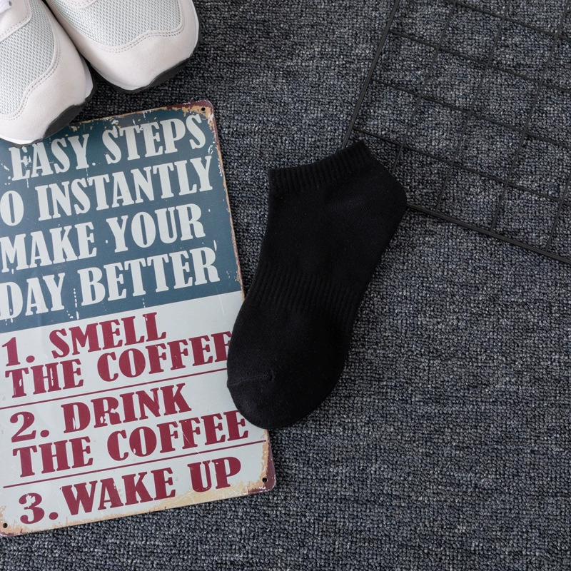 Men's Cotton Knee Socks, Demi-Season Breathable, Deodorized & Sweat-Absorbent, One Size