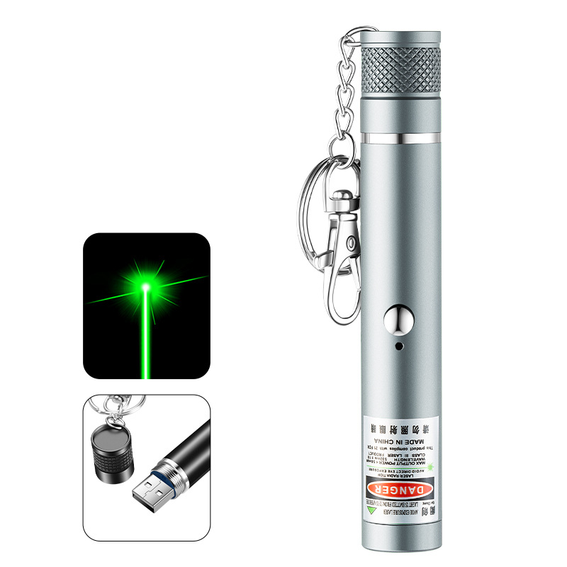 Silver Green Light [USB Direct Charging Single-On Type]
