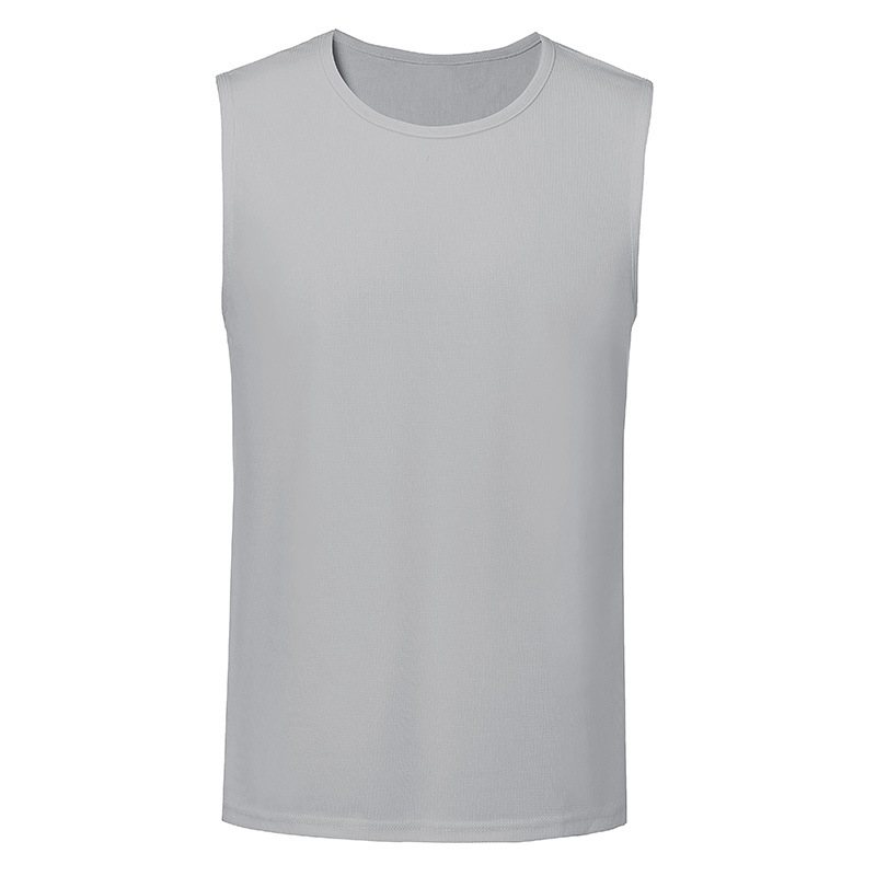 Chaleco deportivo para hombres de verano running fitness hielo rápido secado baloncesto entrenamiento de pista y campo camiseta sin mangas hombre hombro