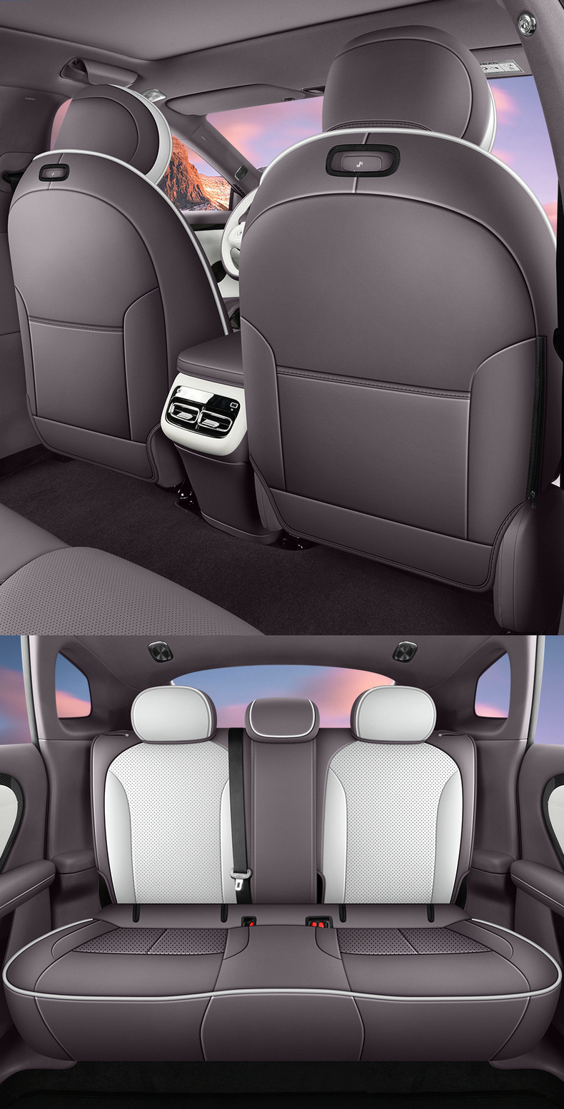 26 Models of Changan Qiyuan A06 Special Car Seat Covers for All Seasons, Fully Surrounded Seat Cushions, Leather Breathable Hole Seat Covers