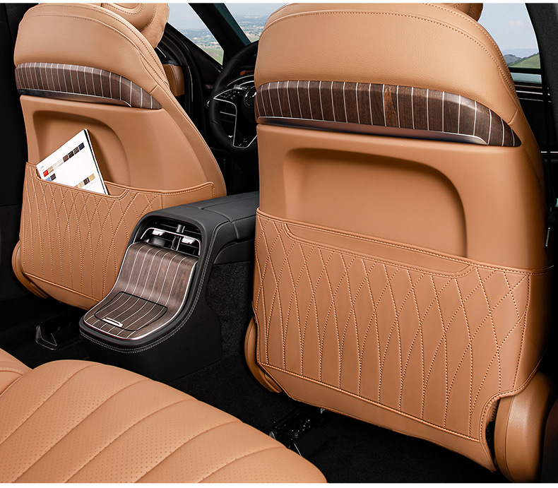 Applicable to Mercedes-Benz seat anti-kick pad E300L/GLC300l/C260l rear protective interior decoration E-class