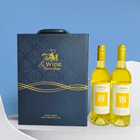 Red Dian красное вино упаковка подарочная коробка двойное красное вино PUci кожаная коробка вино подарочная коробка пустая винная коробка с винным снаряжение на складе