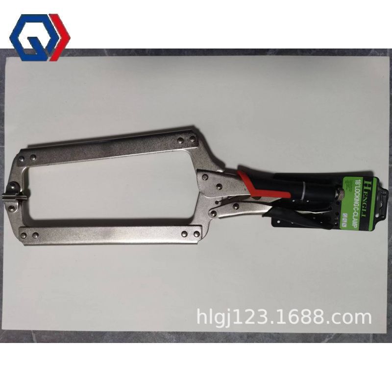 庆迪厂家直销18寸绑卡胶柄C型大力钳