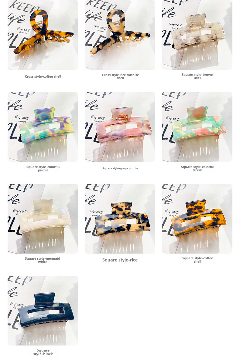Pinza per capelli elegante stile coreano fermaglio donna di lusso_voghion.com