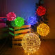 Led vine ball lights colored lights flashing lights string lights stars outdoor tree lights down the New Year Spring Festival street lighting decoration