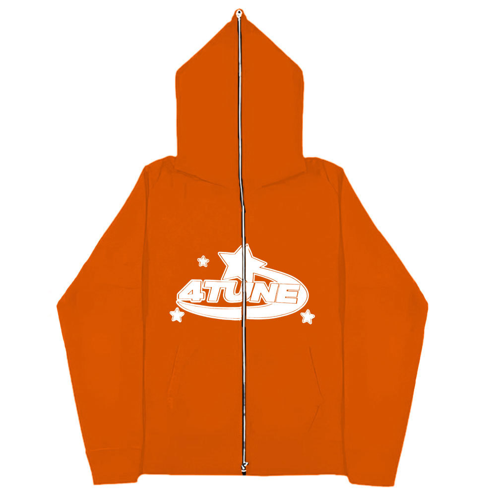 주황색