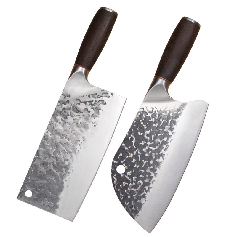 Cuchillo de pesca, cuchillo de cocina Yangjiang, cuchillo de cocina forjado, martillo cortado, corte de corte, acero de alto carbono comercial, cocina doméstica, mujer
