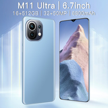 跨境新款 M11 Ultra安卓智能手机 6.7寸刘海屏手机 海外代发