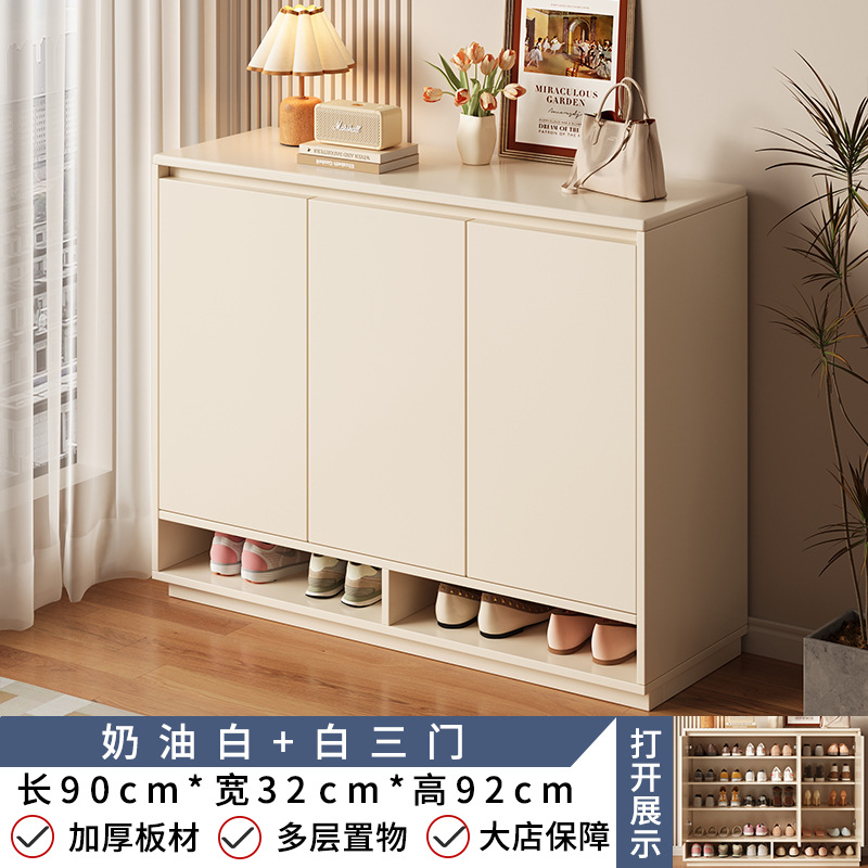 【원목 친환경 합판 - 3단】 크림 화이트 90*32*92cm 구매 후기 이벤트 (10,000원 상당)