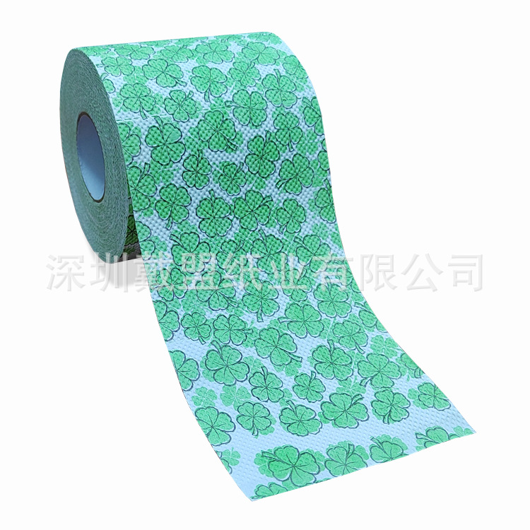 Irish Shamrock Printed Small Roll St. Patrick's Day Printed Toilet…