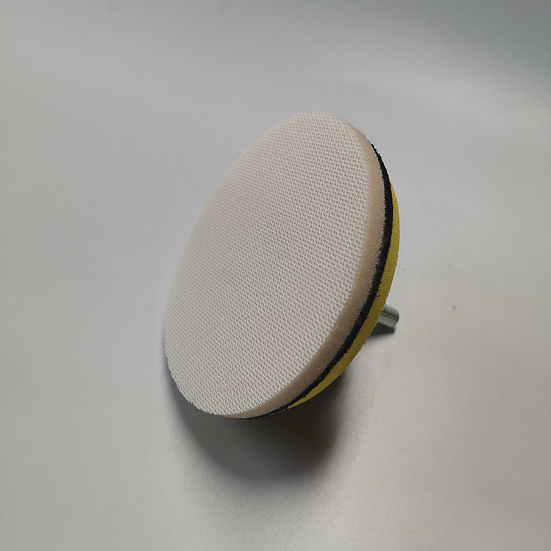 Barril de arena epoxi de color poliurea placa de fricción de costura plana disco autoadhesivo disco de pulido disco de molienda máquina de molienda de ángulo perforación de linterna ventosa