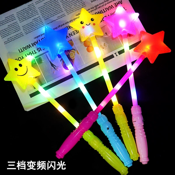 Lighting pentagram stick