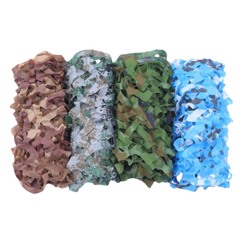 Cross-Border Jungle Camouflage Net, Outdoor Camping Decorative Camouflage Net, Anti-Aerial Photography Net, Mountain Terrain Camouflage Net