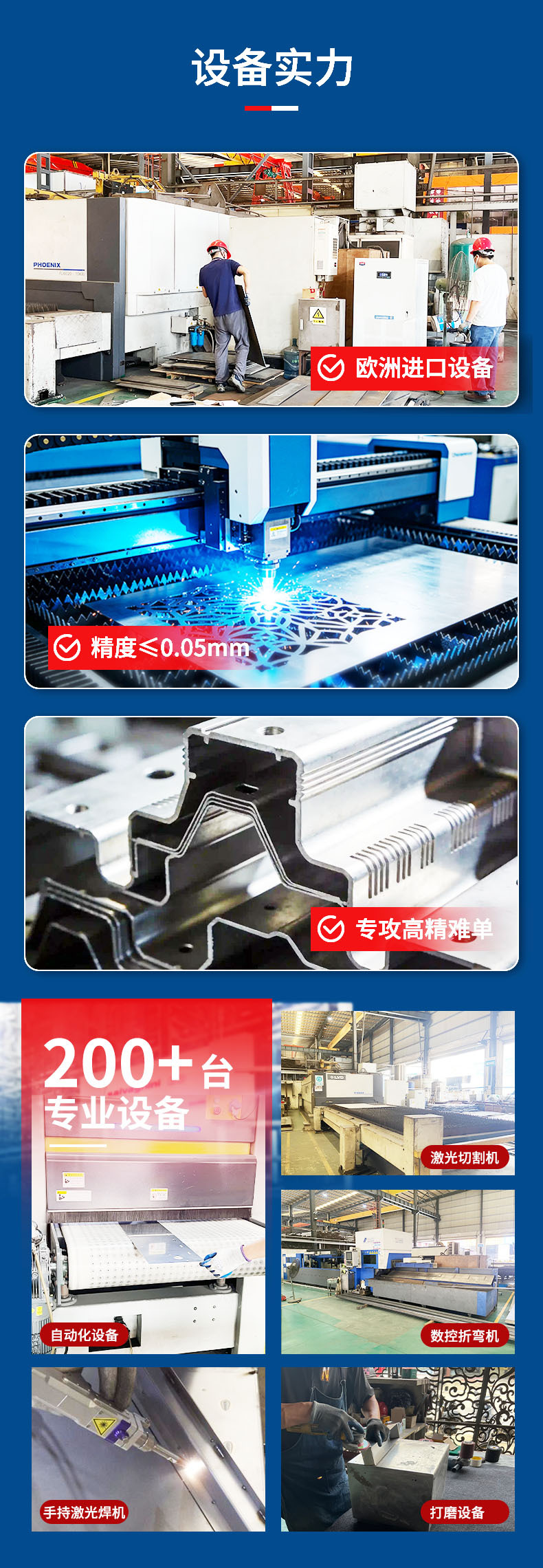 设备实力