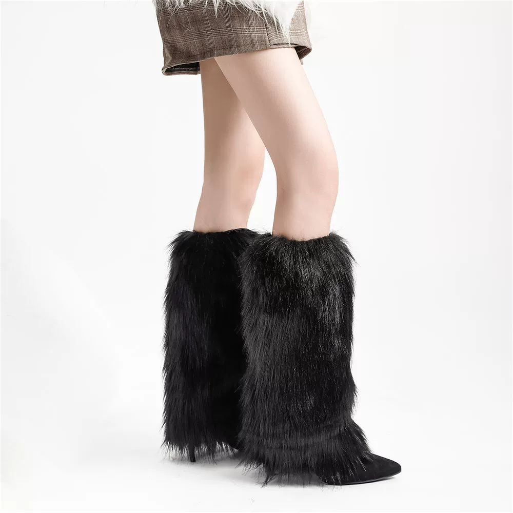 Gaiters, velvet socks, accessory, halloween