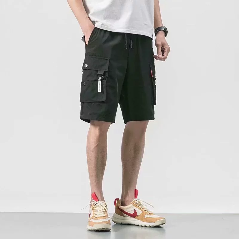 Шорты, тонкие японские туристические брюки,Oversize