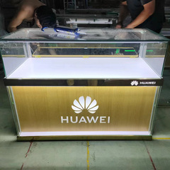 新型携帯電話カウンター展示ケースガラス展示ショーケース携帯電話ケース透明着地スーパーデパートデジタル城