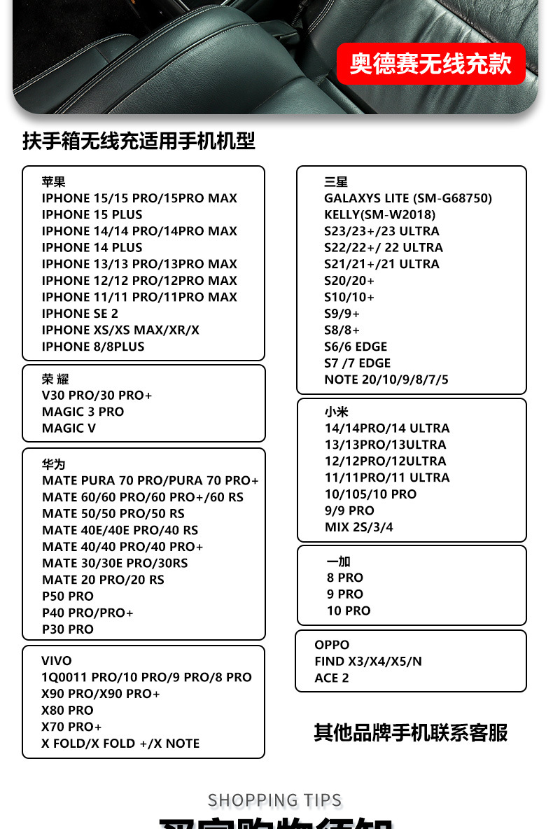 Suitable for 15-24 Models of Honda Odyssey Armrest Box, New Model of Elysion Central Armrest Box Storage Box Modification