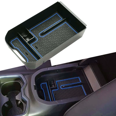 Armrest box Is Suitable for Toyota-Rav4 - ttato-072-rav4-blue-pad