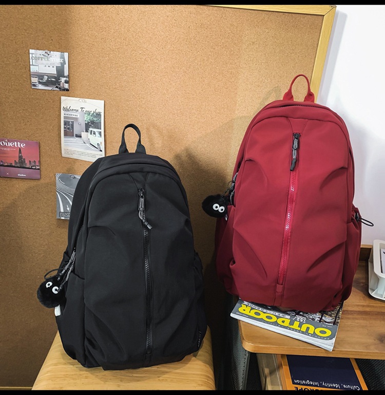 337g Weight Polyester Lining Material Sewing Thread Fashion Element Zipper Closure Type Double Shoulder Straps Strap Type Zipper Backpack Bags Type Holiday, Travel Occasion Oxford Cloth Material Waterproof Function Hiking Backpack Backpack Solid Color Pattern All Seasons Season Unisex Gender Classic Style, Sports Style Square Shape Large Size Waterproof Solid Color Holiday Travel Hiking Backpack 29