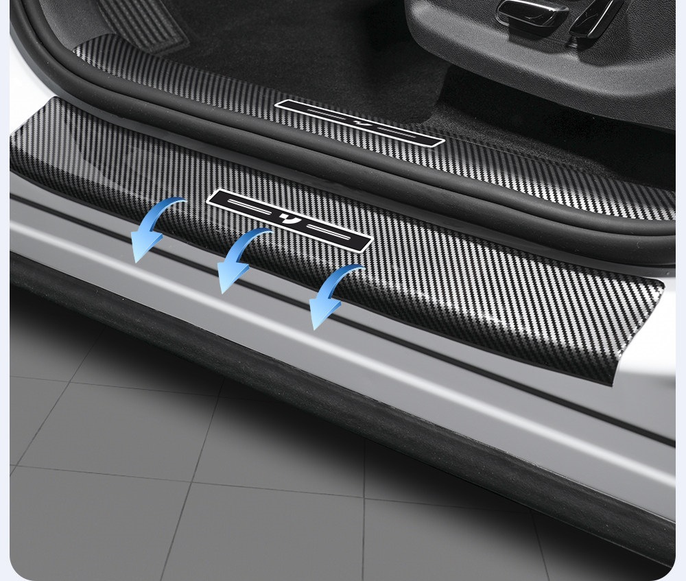 Suitable for Jiyue 01/07: door sill protectors, welcome pedals, trunk sill protectors, car protection and decoration accessories, and modification parts