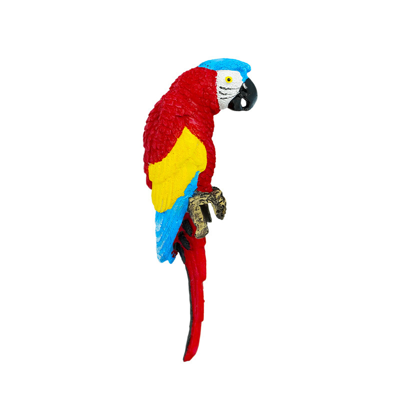 Adornos de acuario de resina de águila, adornos de acuario, piscicultura, adornos de paisajismo, accesorios de decoración de micropaisaje de pájaro de loro