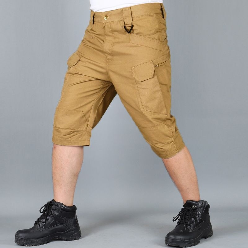 IX7 Tactical Shorts Outdoor Camouflage Casual Trouser Five-Pocket Training Shorts Governor Special Warfare Pants Durable