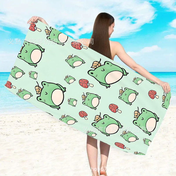 Big beach quick dry bath towel for traveling