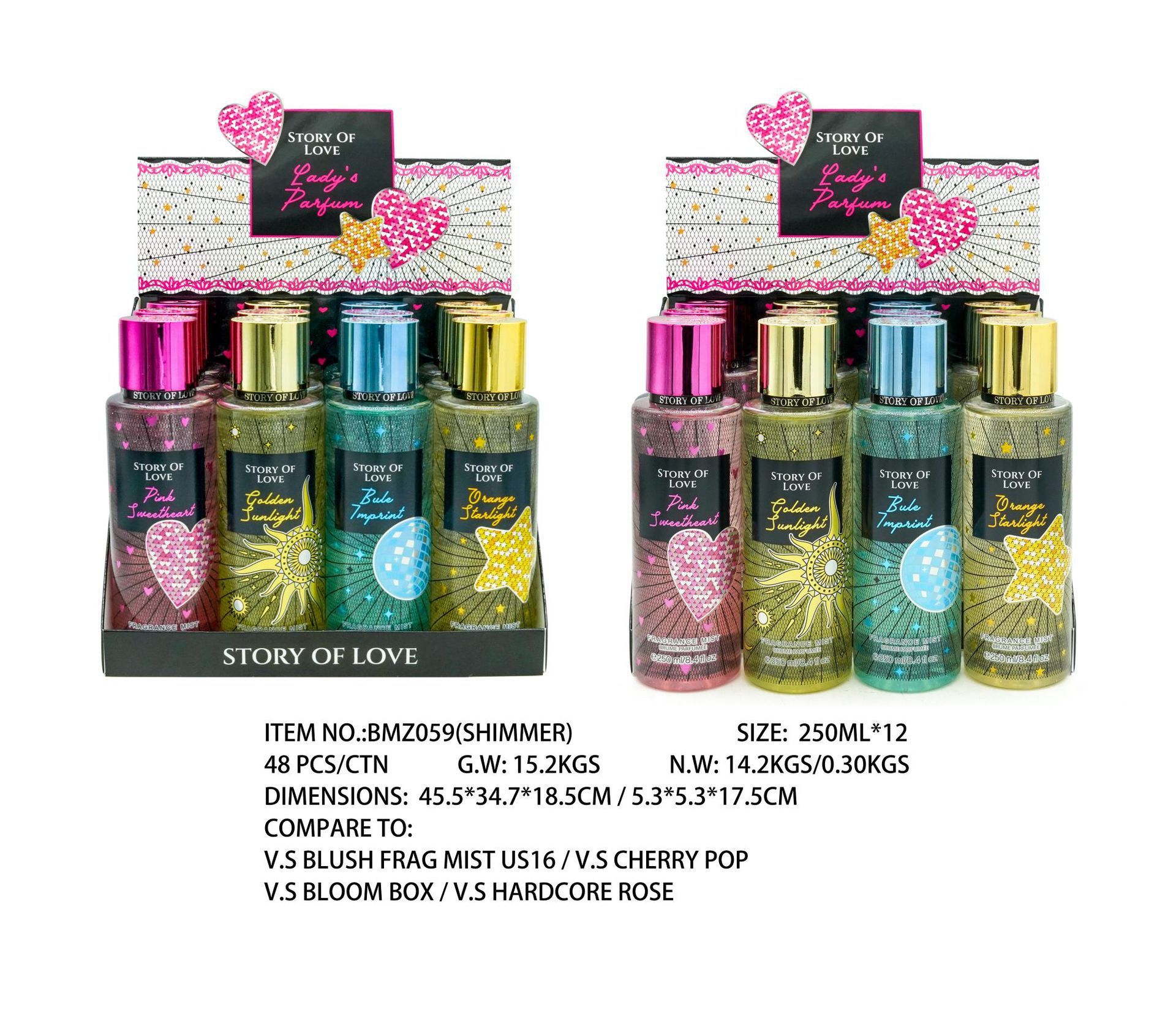 Perfume para mujeres 250ml spray corporal comercio exterior sudeste asiático sudamericano fragrancia para hombres estand paquete de muestra especial image 61